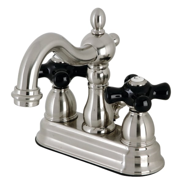 KB1608PKX 4" Centerset Bathroom Faucet, Brushed Nickel